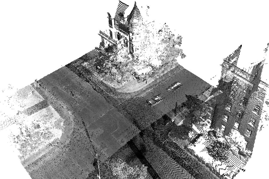 Input pointcloud input.pcd